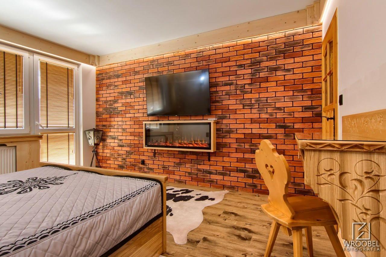 Apartament Zakopane Utrzymany W Stylu Goralskiej Chaty Eksteriør billede