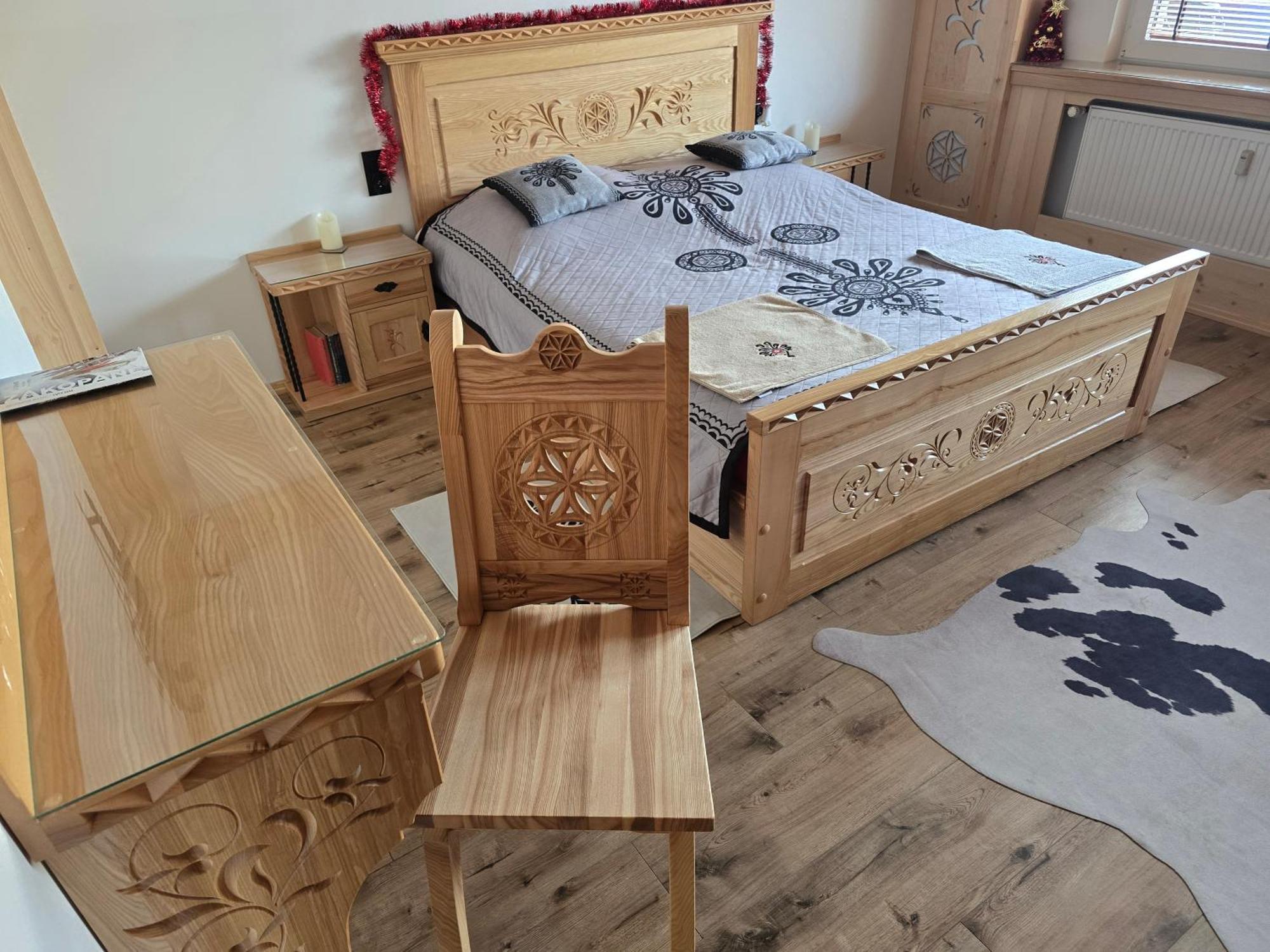 Apartament Zakopane Utrzymany W Stylu Goralskiej Chaty Eksteriør billede